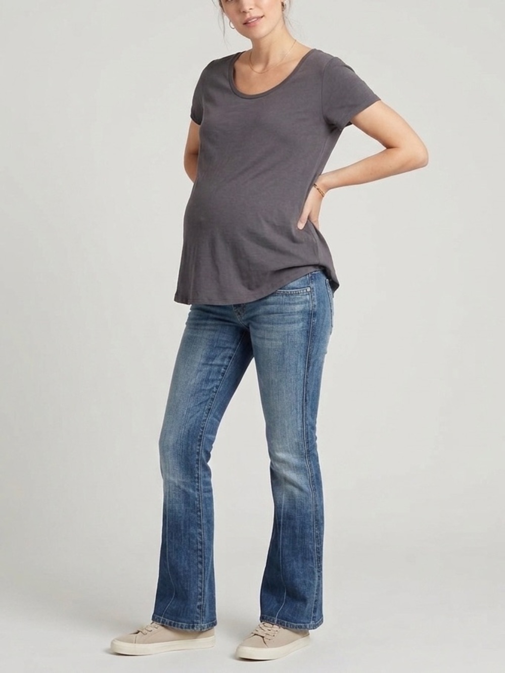 7 For All Mankind Women’s Medium Blue Flare Jeans